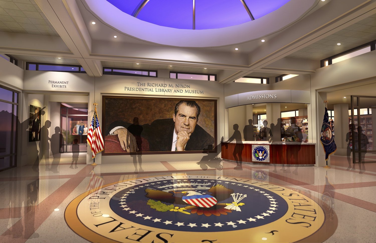 Kissinger, Two California Governors, Nixon Family to Open New Nixon Library