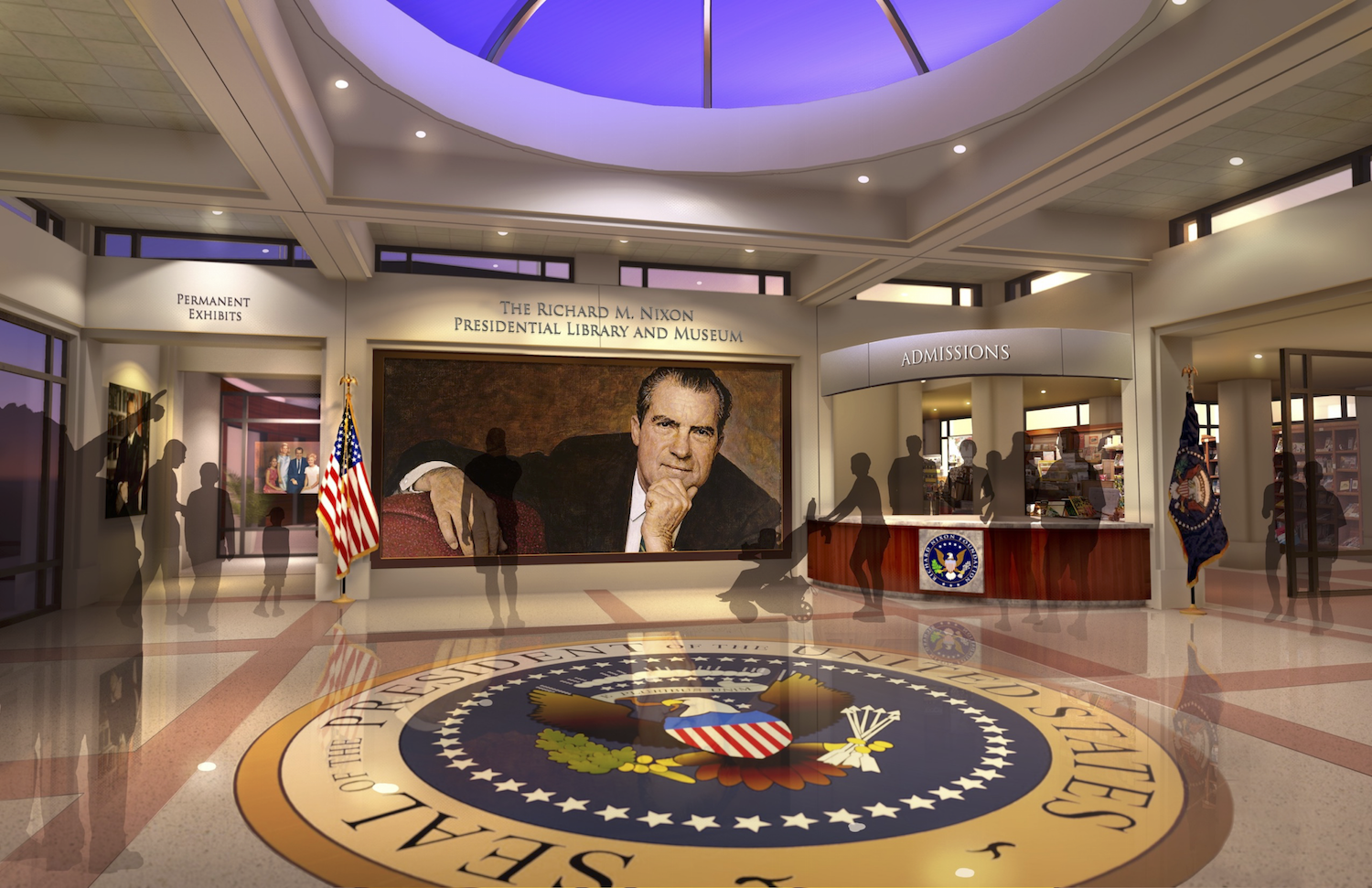 Nixon Library Opening