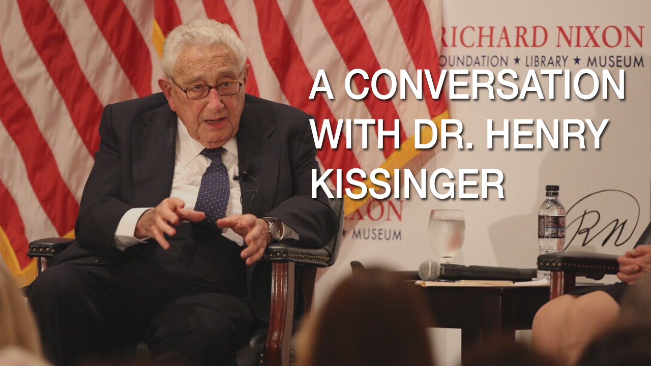 A Conversation with Dr. Henry Kissinger