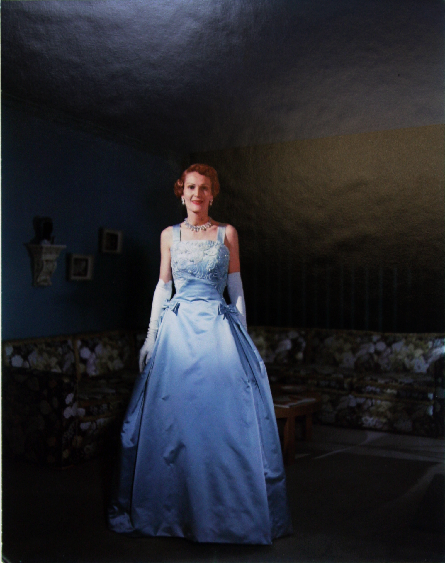 Pat Nixon in Inaugural Gown