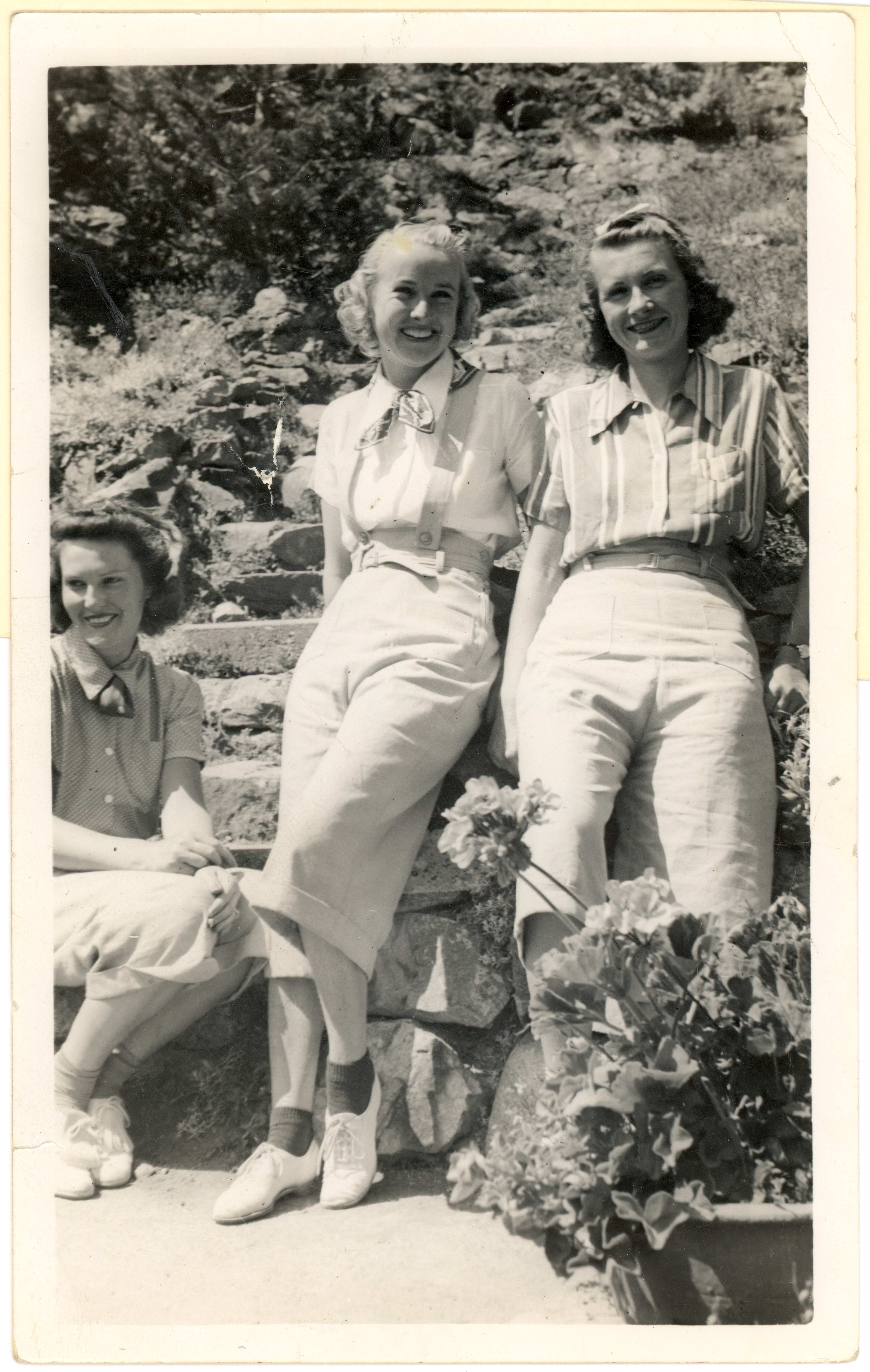 Pat, Virginia and Margaret