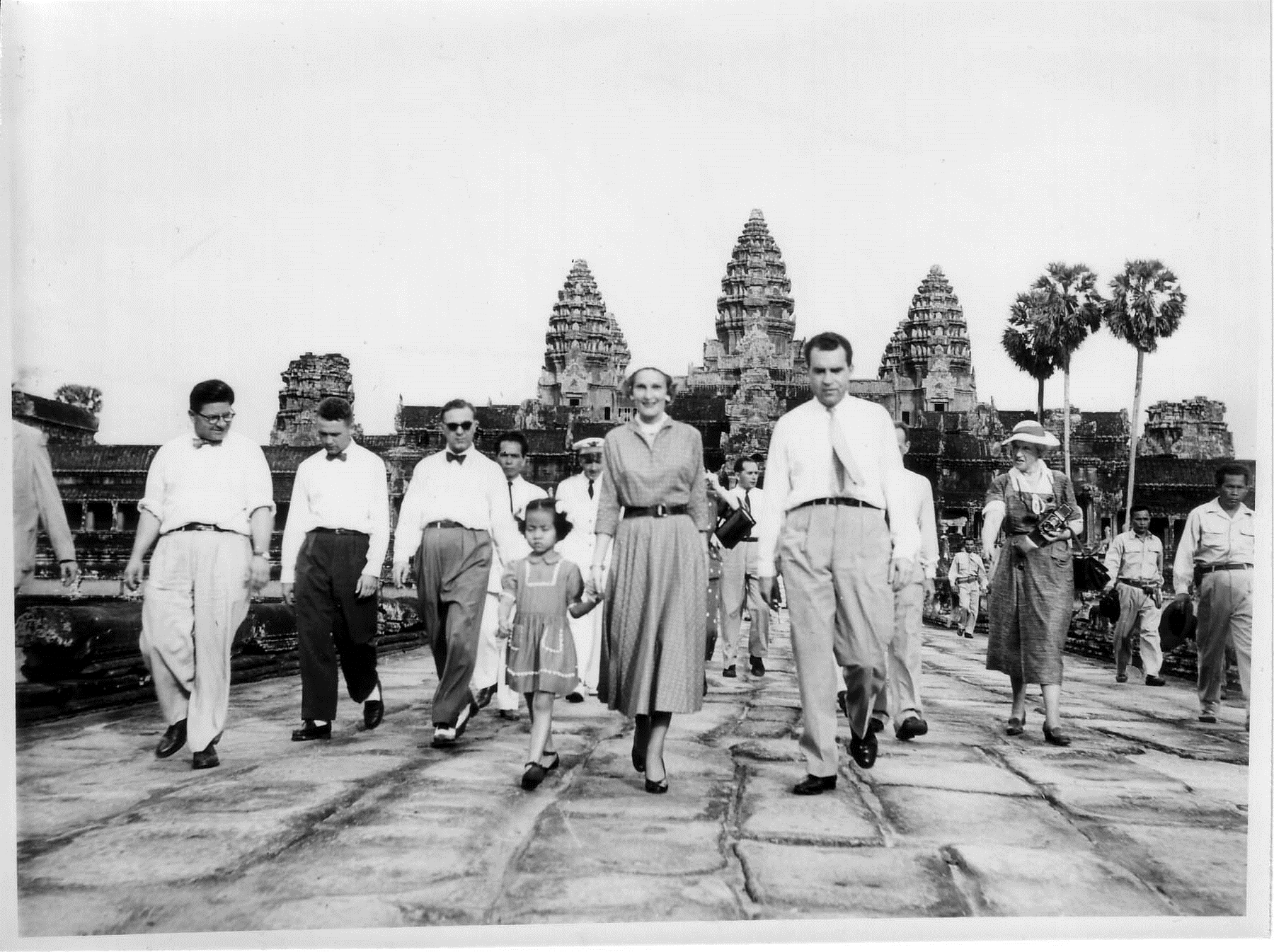 Pat Nixon in Cambodia