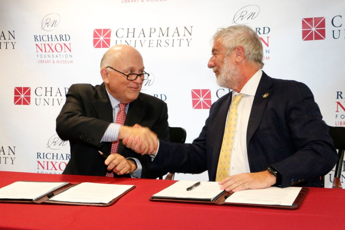 Chapman University and Richard Nixon Foundation Partner in First-Ever Fellows Program