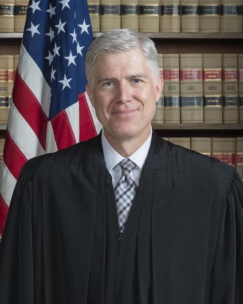 Associate Justice Neil M. Gorsuch; photograph by Franz Jantzen, 2017.