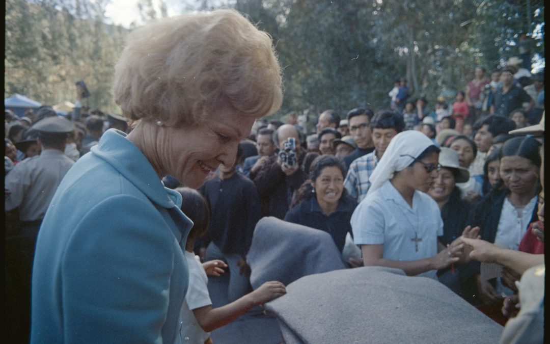 Online Exhibit: Pat Nixon Delivers Disaster Relief to Peru