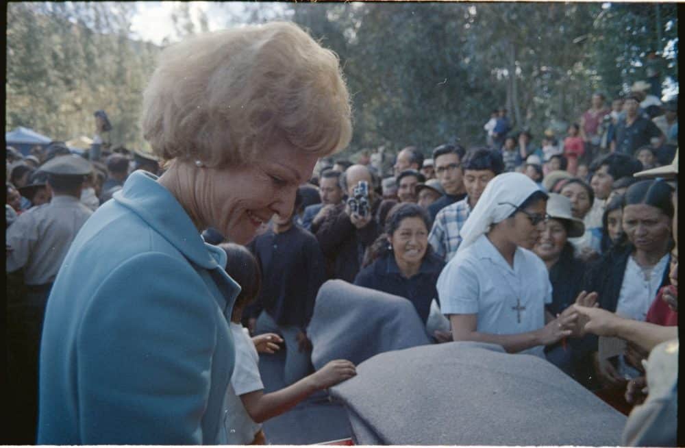 Online Exhibit: Pat Nixon Delivers Disaster Relief to Peru