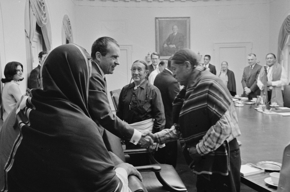 White House Recognizes 50th Anniversary of President Nixon’s Indian Self-Determination Policy