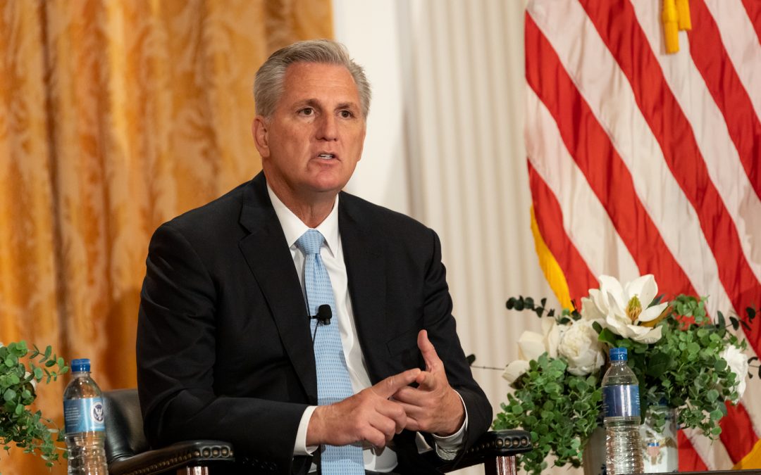 House GOP Leader Kevin McCarthy Speaks at the Nixon Library