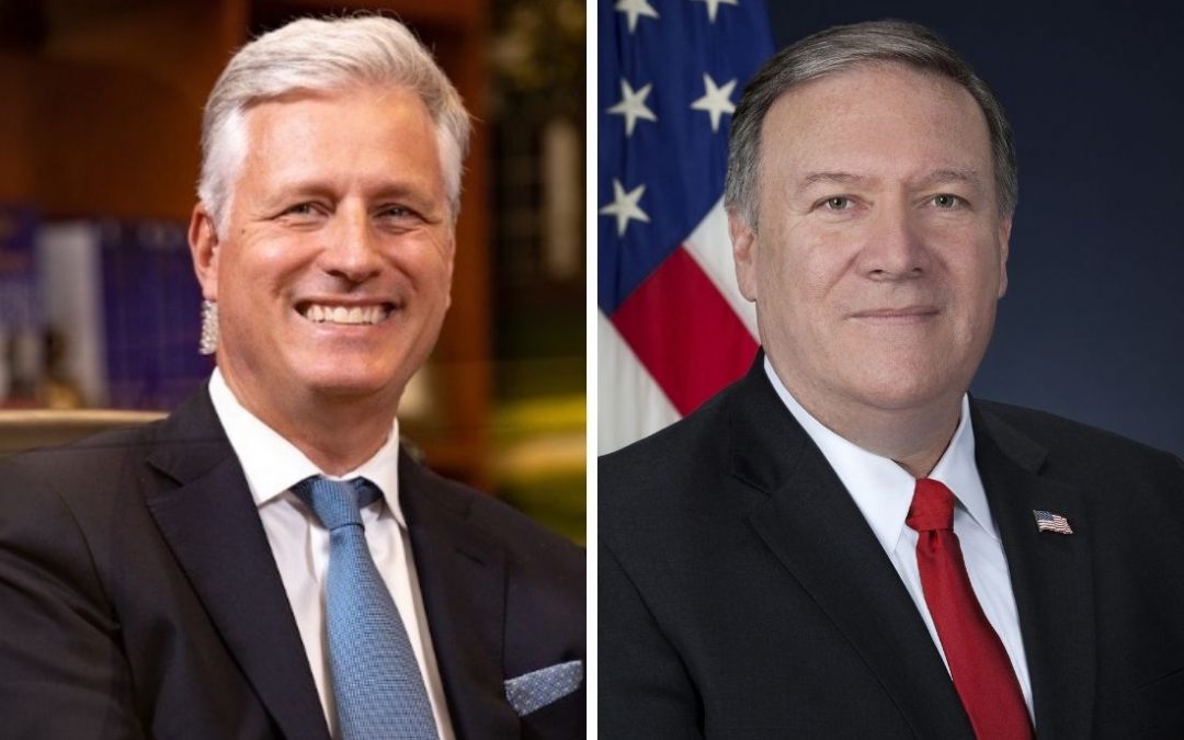 Mike Pompeo, Robert O’Brien to Receive Awards at the Nixon Library