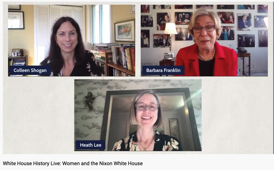 White House History Live Presents Women and the Nixon White House