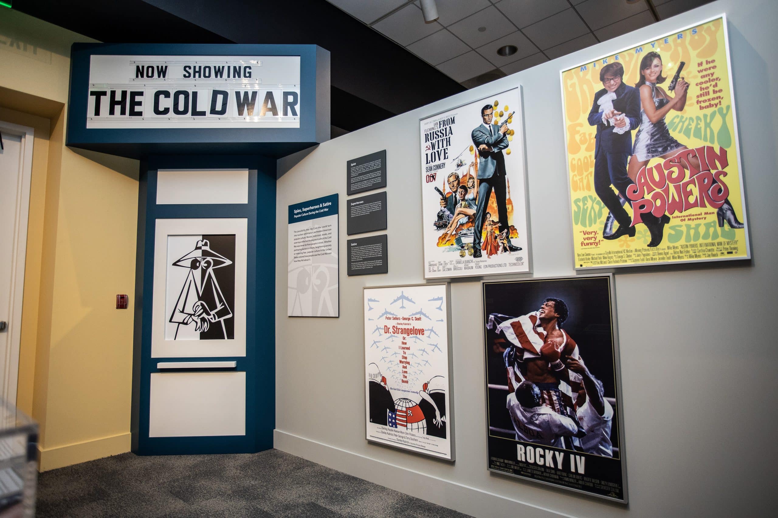 Cold War Close-Up: Spies, Superheroes, and Satire⸺Popular Culture During the Cold War