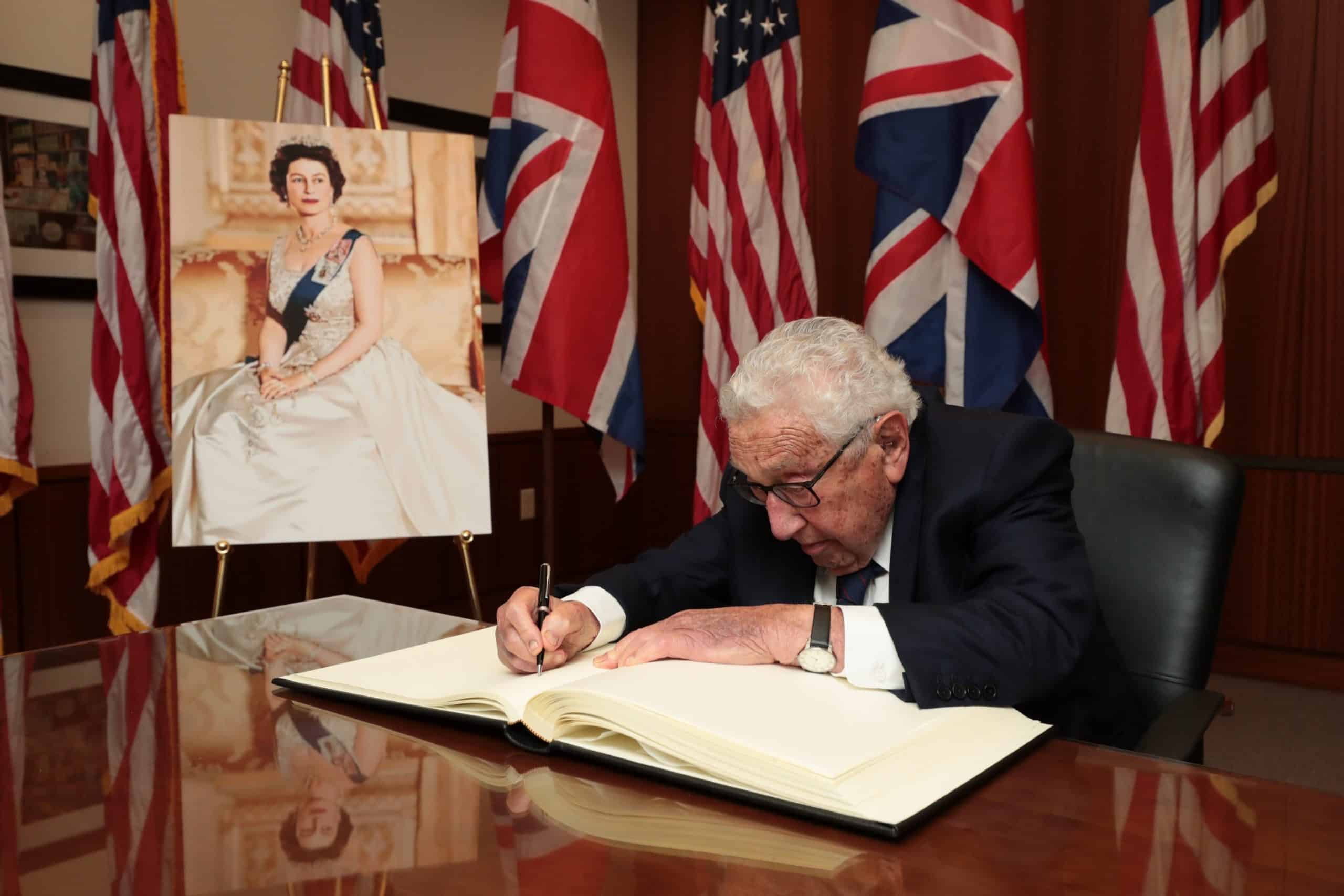 Dr. Kissinger Pays Tribute to Queen Elizabeth II at the Nixon Library