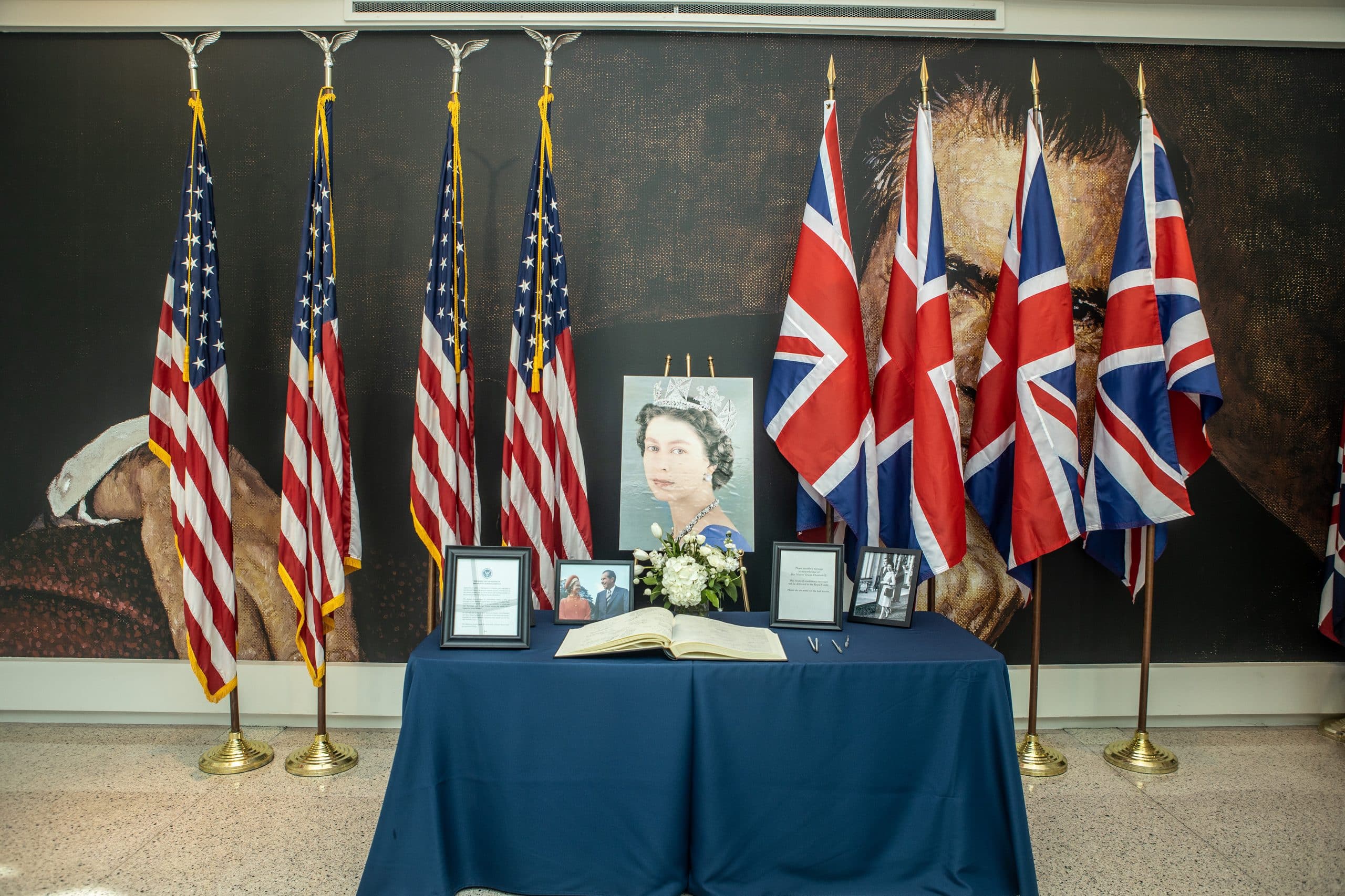 Statement by Tricia Nixon Cox to the British Ambassador on the Passing of Queen Elizabeth II