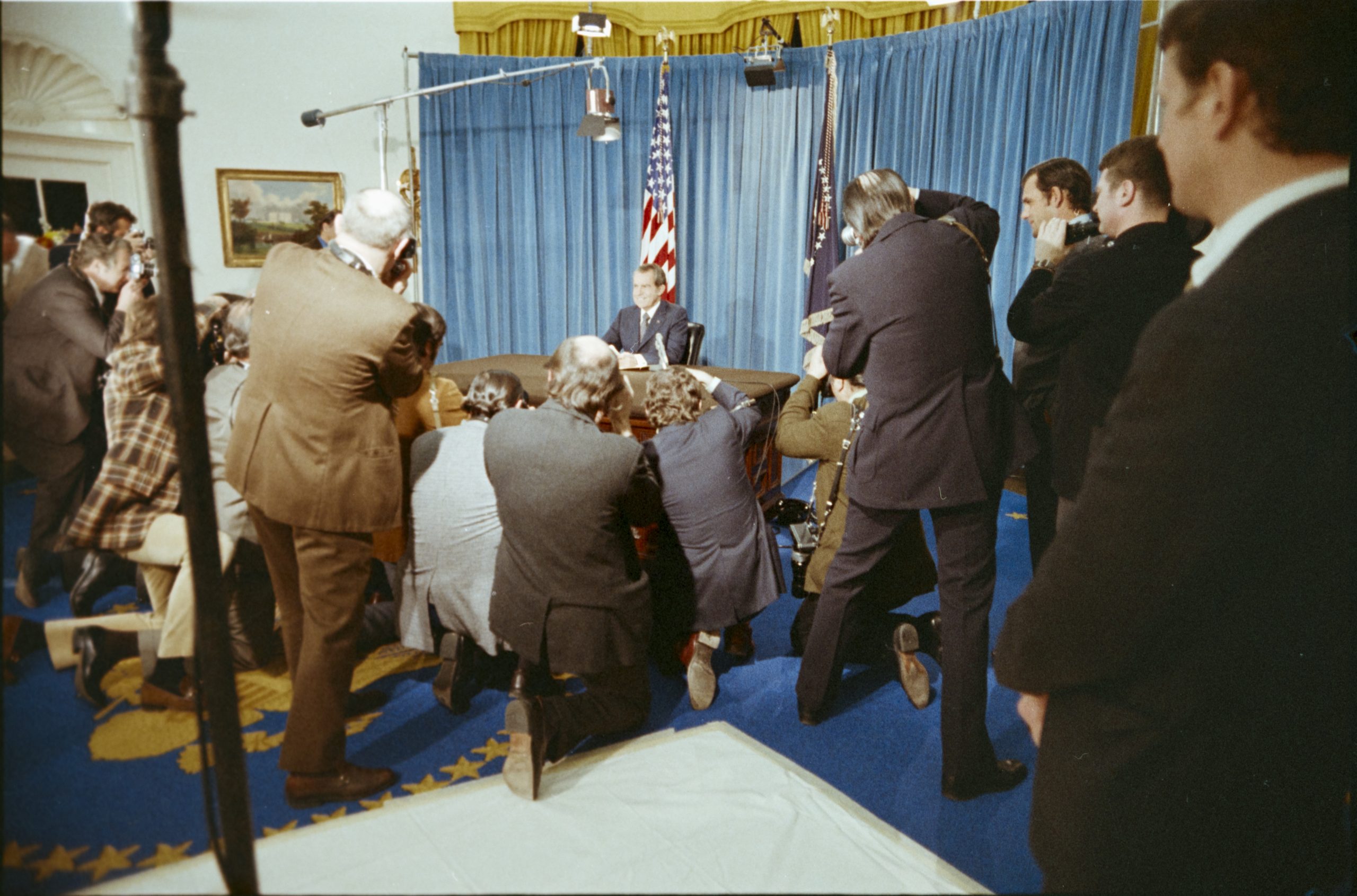 50 Years Ago President Nixon Announces a Peace Agreement in Vietnam