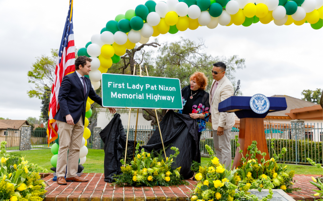 Announcing the First Lady Pat Nixon Memorial Highway