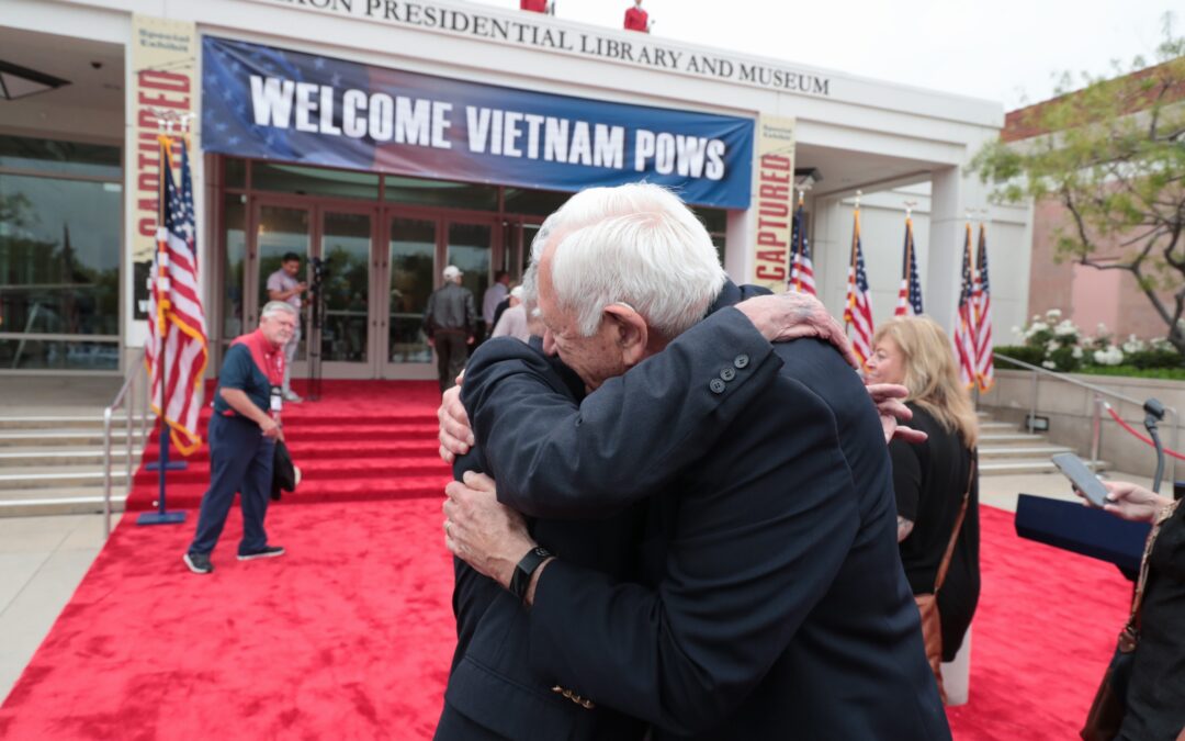 Vietnam POWs Receive Heroes’ Welcome to the Nixon Library, Kicking-off the 50th Anniversary Celebration of Their Homecoming