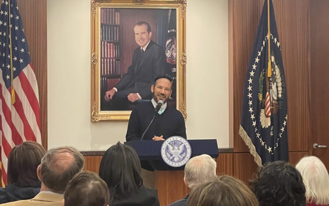 First Ladies Expert Carl Anthony Delivers First Talk on Newly Published Biography at the Nixon Library