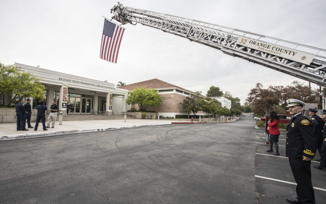 Community Gathers at the Nixon Library to Remember and Reflect on 9/11