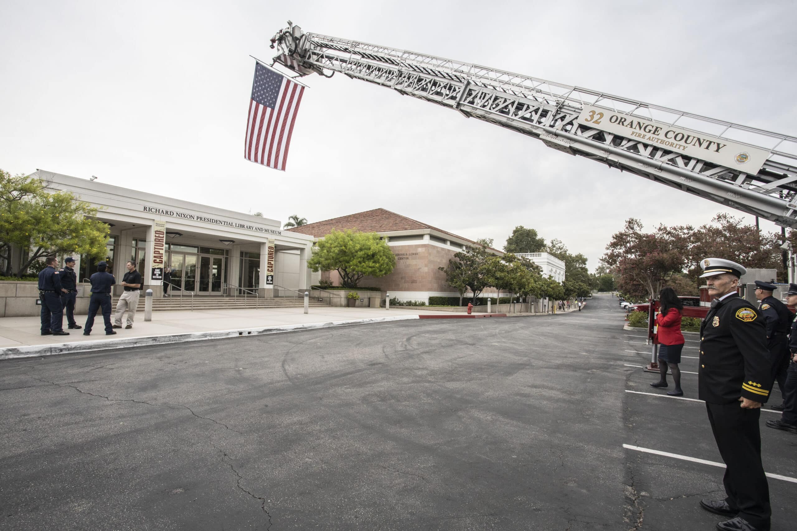 Community Gathers at the Nixon Library to Remember and Reflect on 9/11
