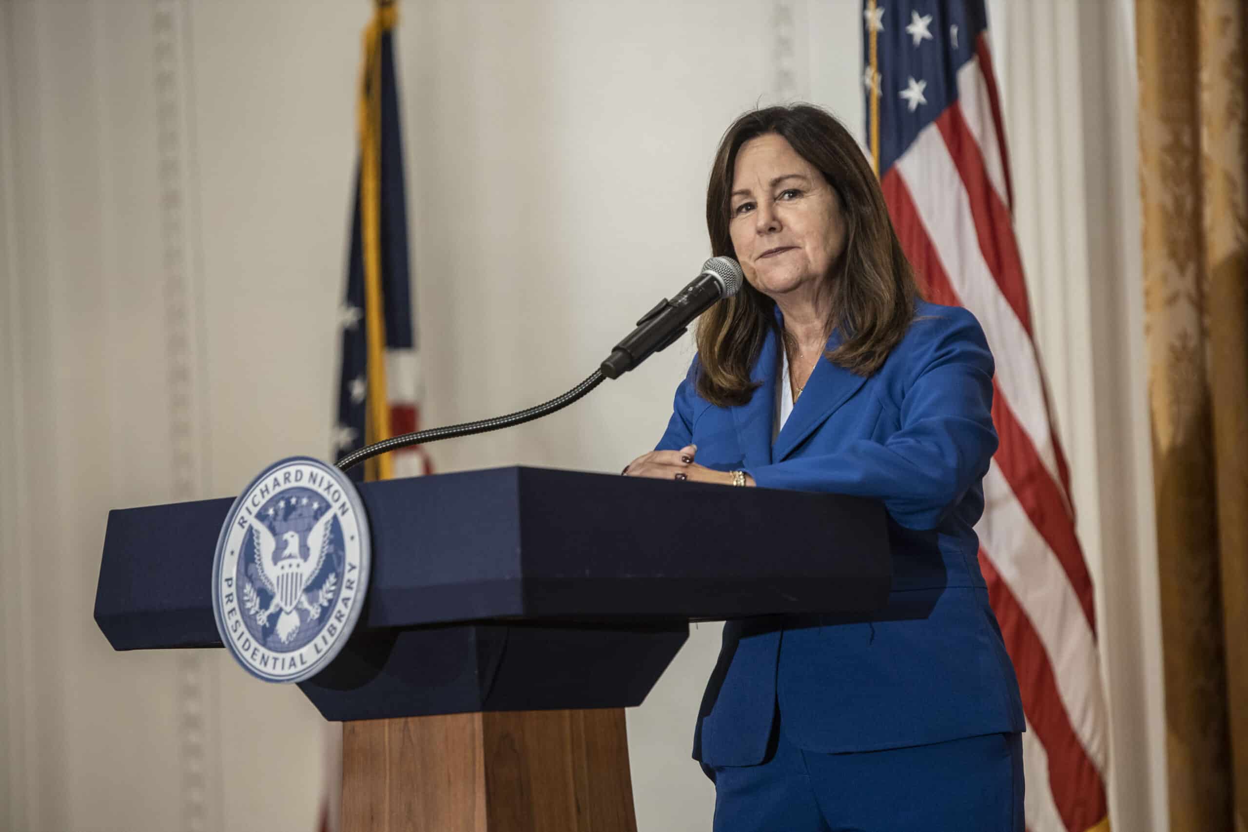 Second Lady Karen Pence Inspires Audience at the Nixon Library to Serve