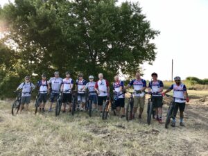 W100 bike ride
