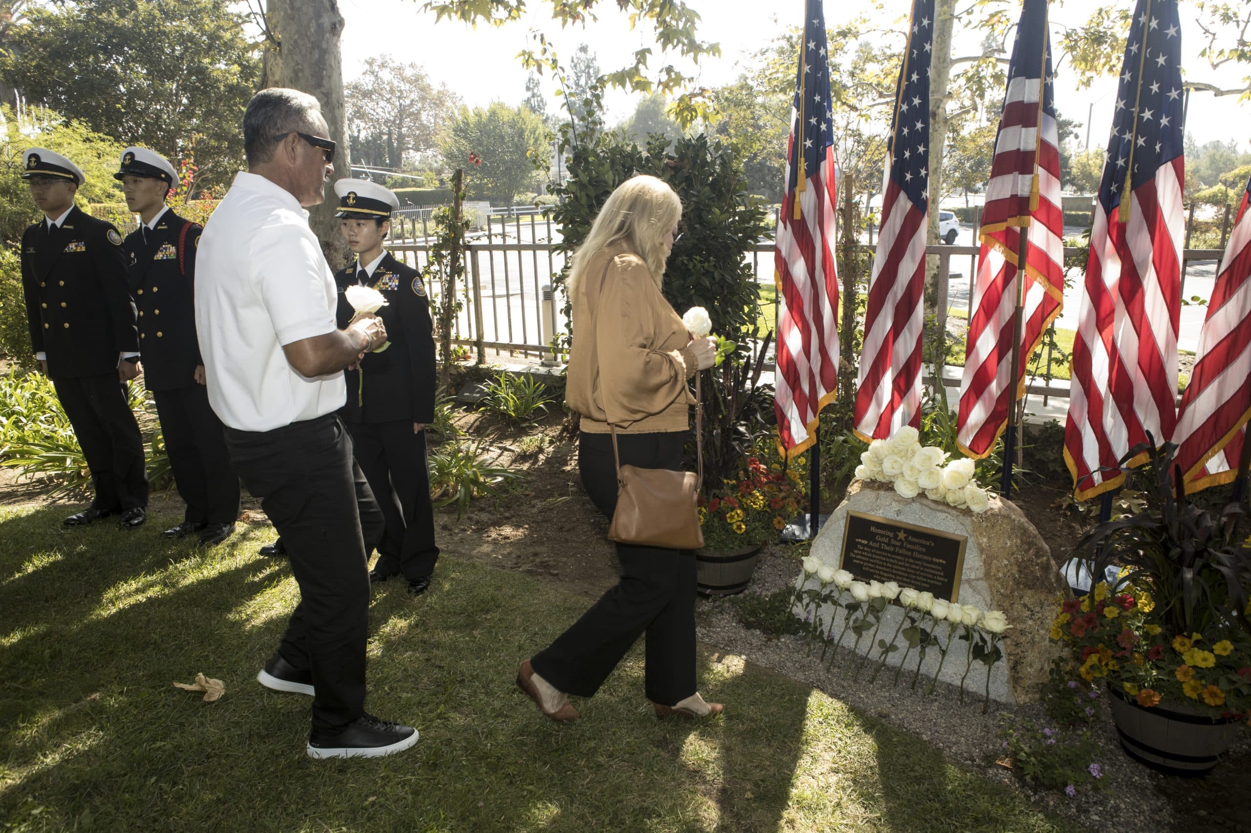 Gold Star Families Monument Unveiled at Nixon Library as a Permanent Tribute to Service