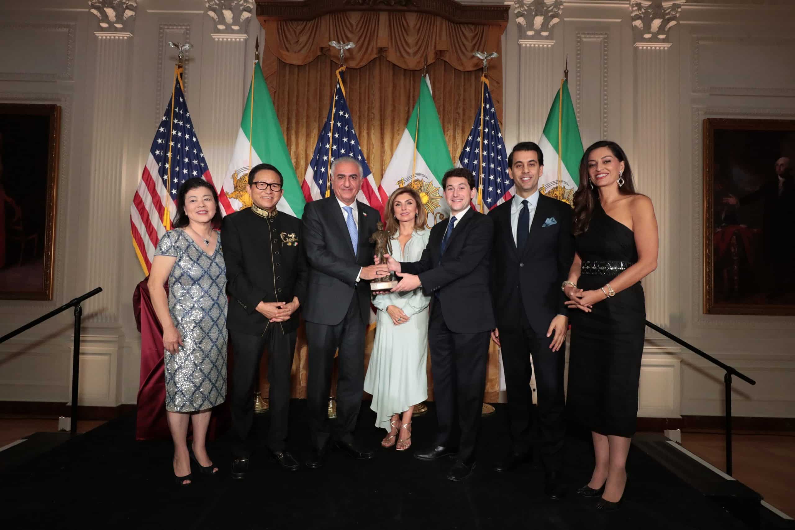 Iran’s Crown Prince honored at Nixon Library