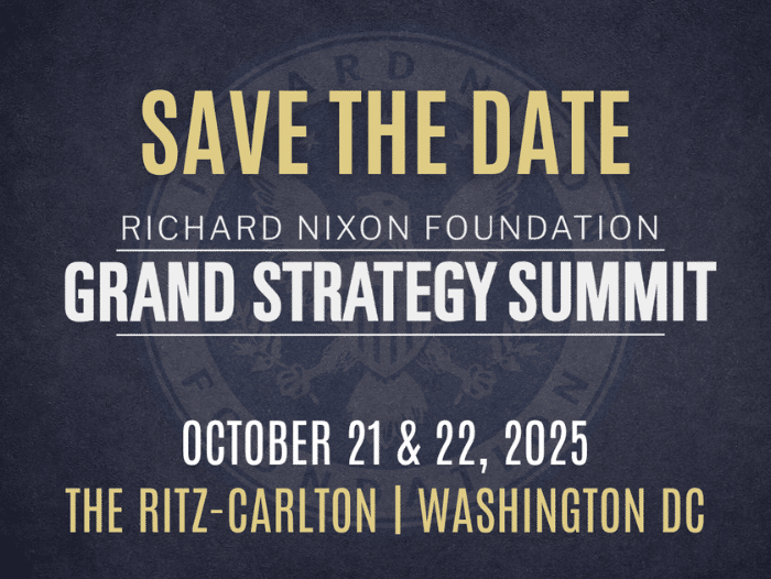 Announcing the 2025 Grand Strategy Summit