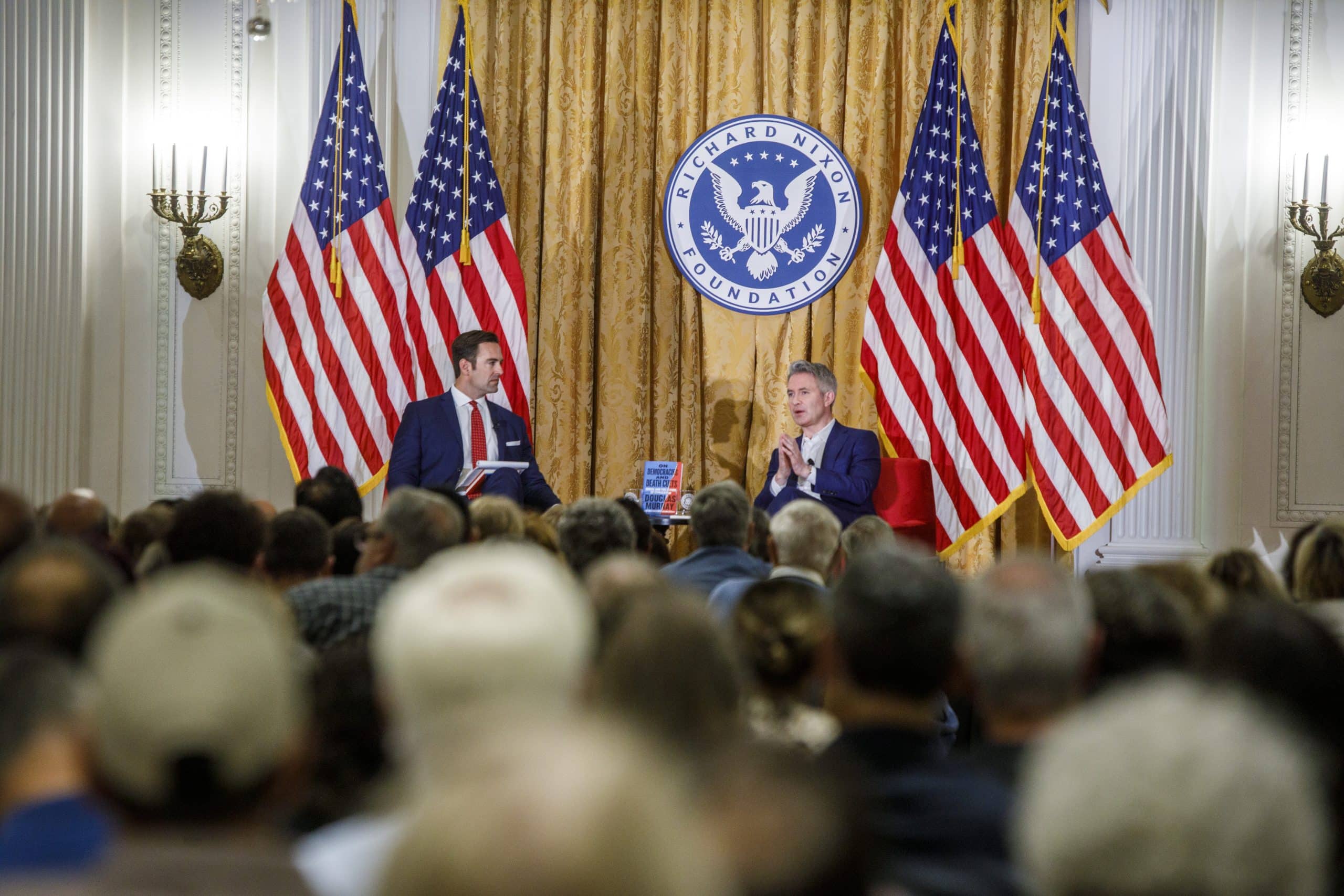 Douglas Murray Talks Israel, Iran, and Why Civics Education Is Key to the West’s Future to a Sold-Out Crowd at the Nixon Library