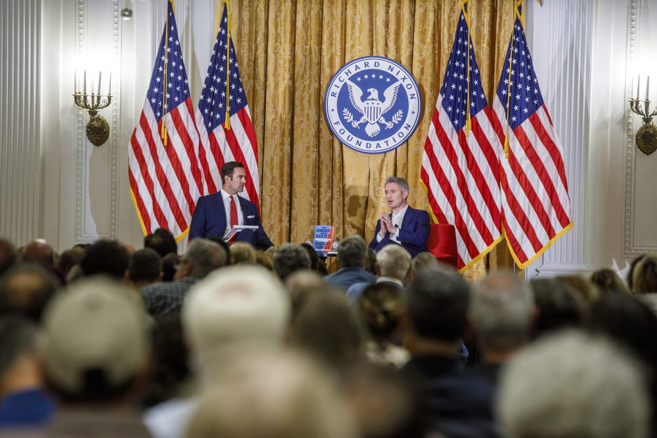 Douglas Murray Talks Israel, Iran, and Why Civics Education Is Key to the West’s Future to a Sold-Out Crowd at the Nixon Library