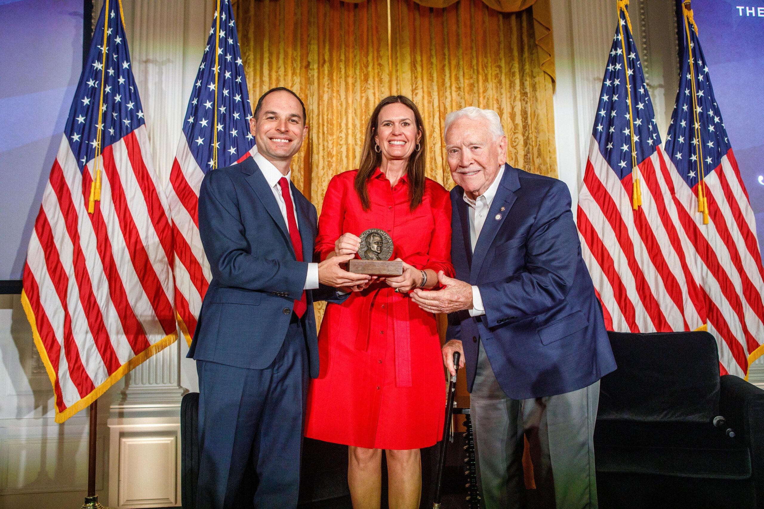 Governor Sarah Huckabee Sanders Honored by the Richard Nixon Foundation with the Champion of the American Dream Award