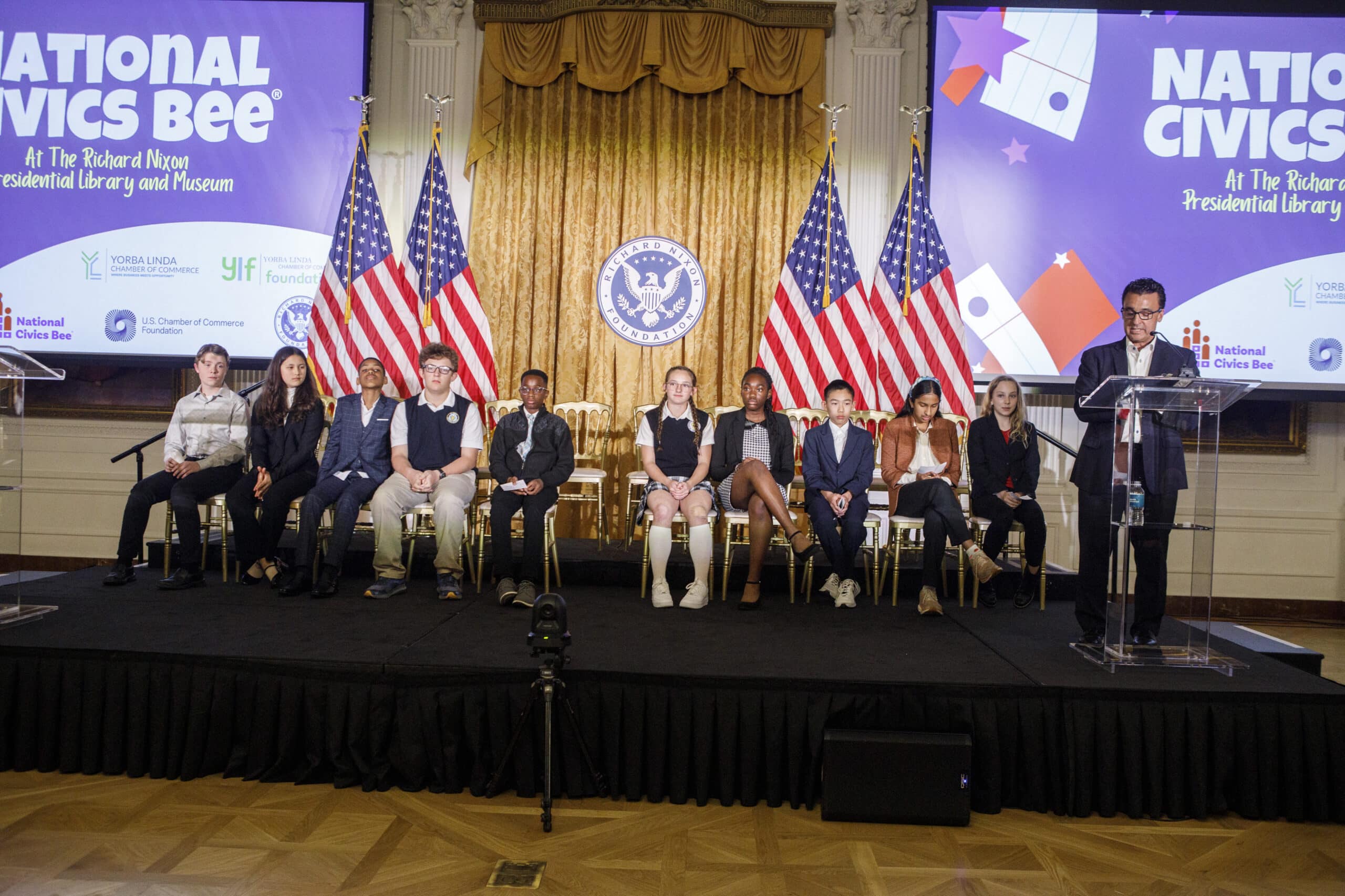 Future Leaders Take the Stage for America 250 at National Civics Bee® in Yorba Linda at the Nixon Library
