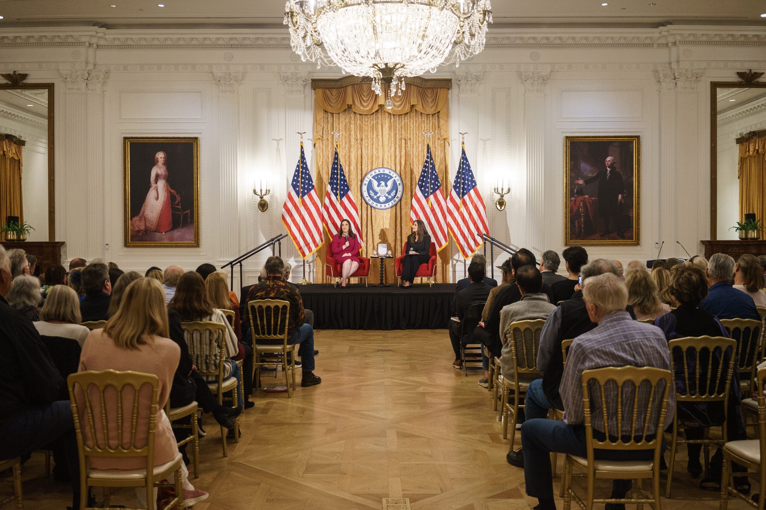 Congresswoman Elise Stefanik Offers an Insider View of the “Hearing Heard Around the World” in Her Discussion of Poisoned Ivies at the Nixon Library