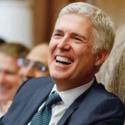 Supreme Court Justice Neil Gorsuch and bestselling author Janie Nitze