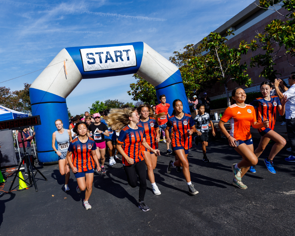 Title IX Celebrated at Nixon Library 5k Run