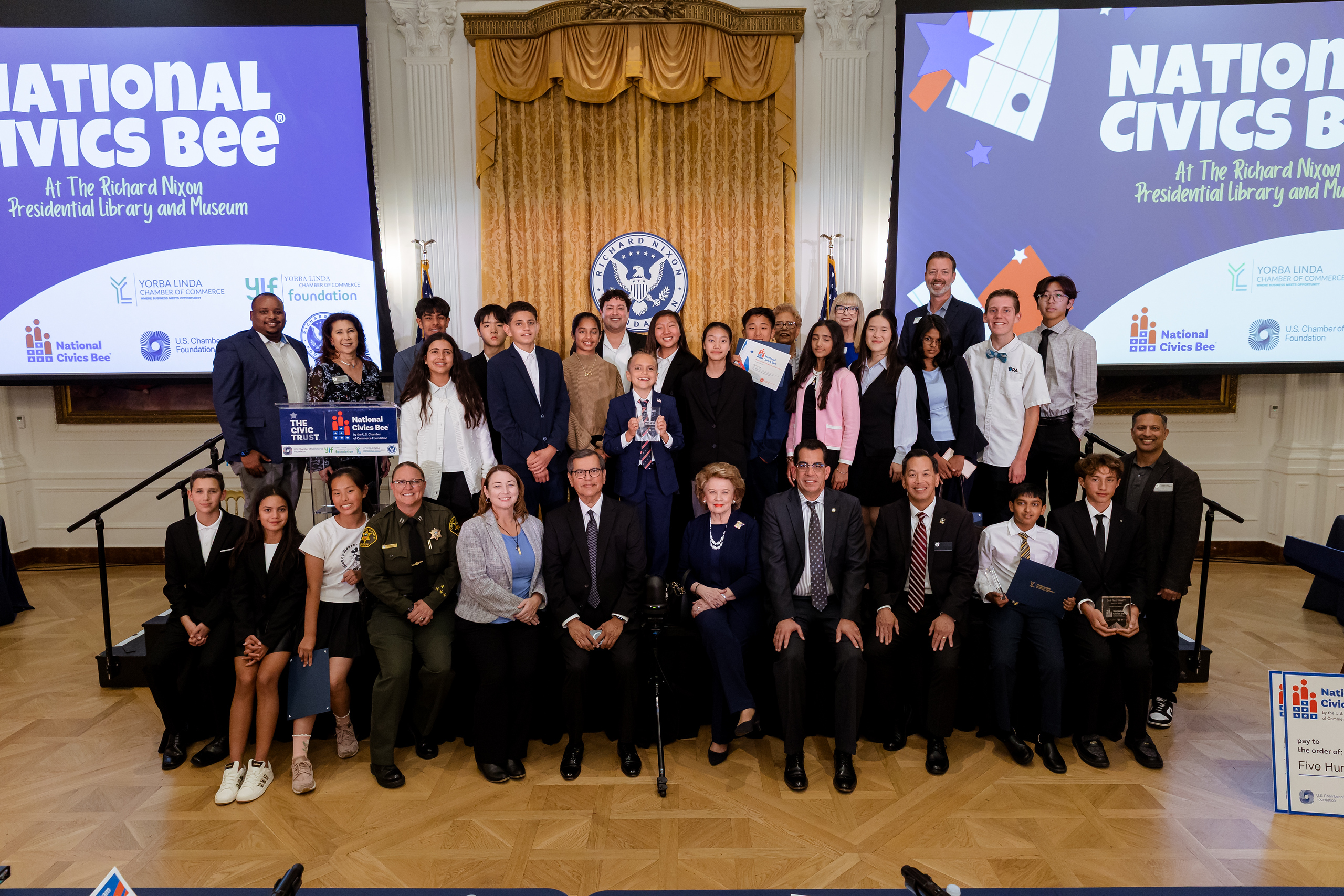 Next Generation of Civic Leaders Shines as the National Civics Bee® Returns to the Nixon Library