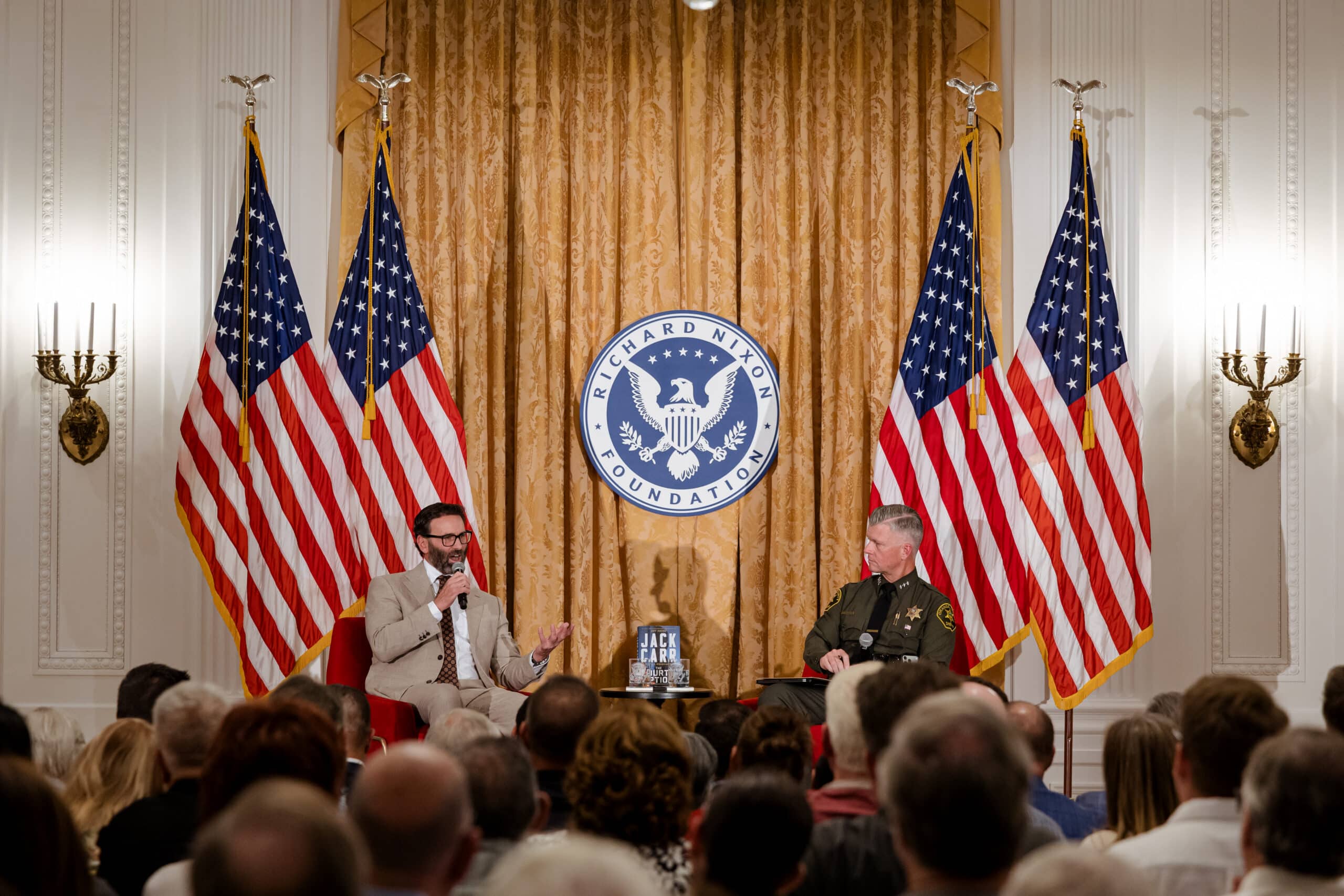 Packed House Greets Navy SEAL Author Jack Carr at the Nixon Library
