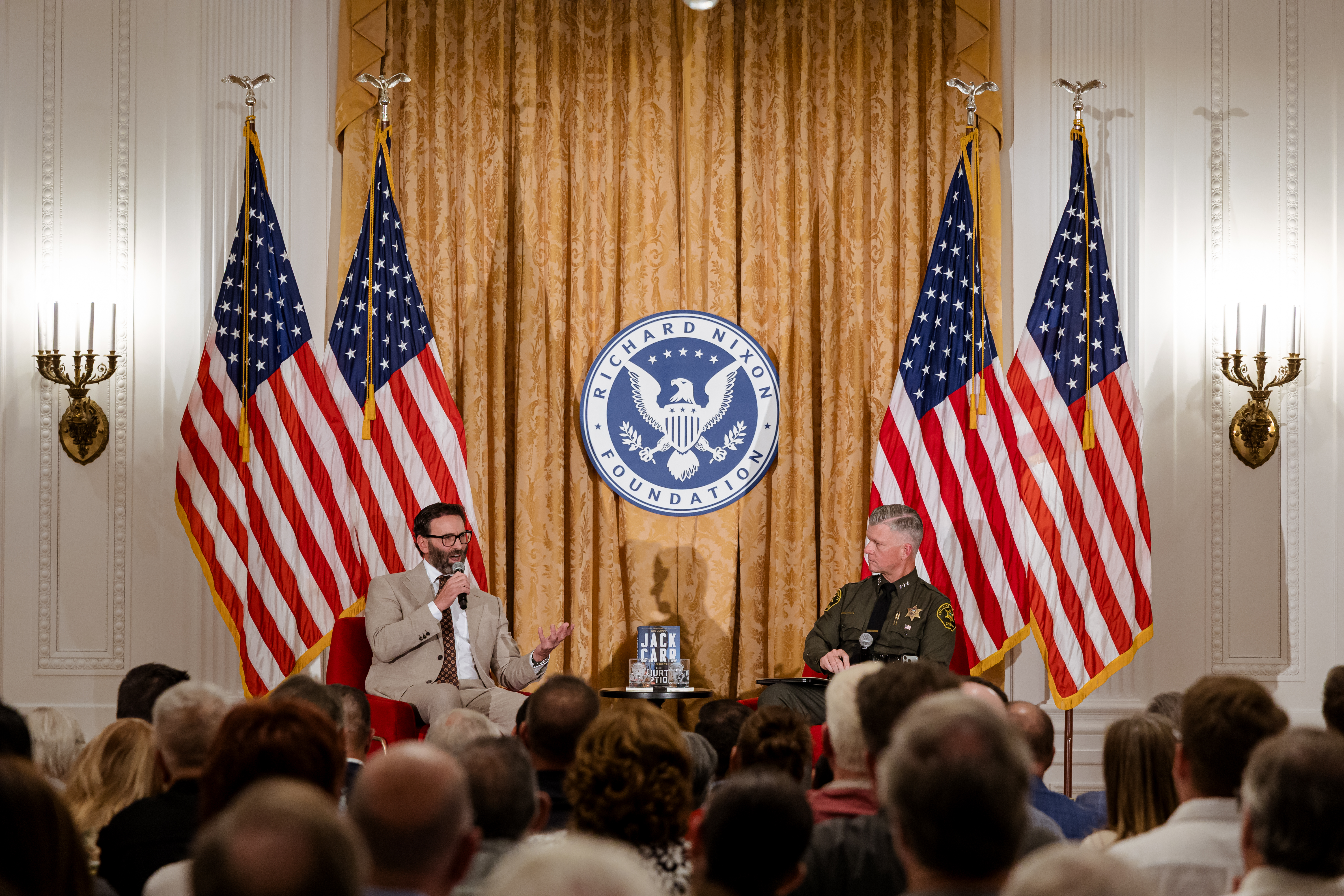 Packed House Greets Navy SEAL Author Jack Carr at the Nixon Library