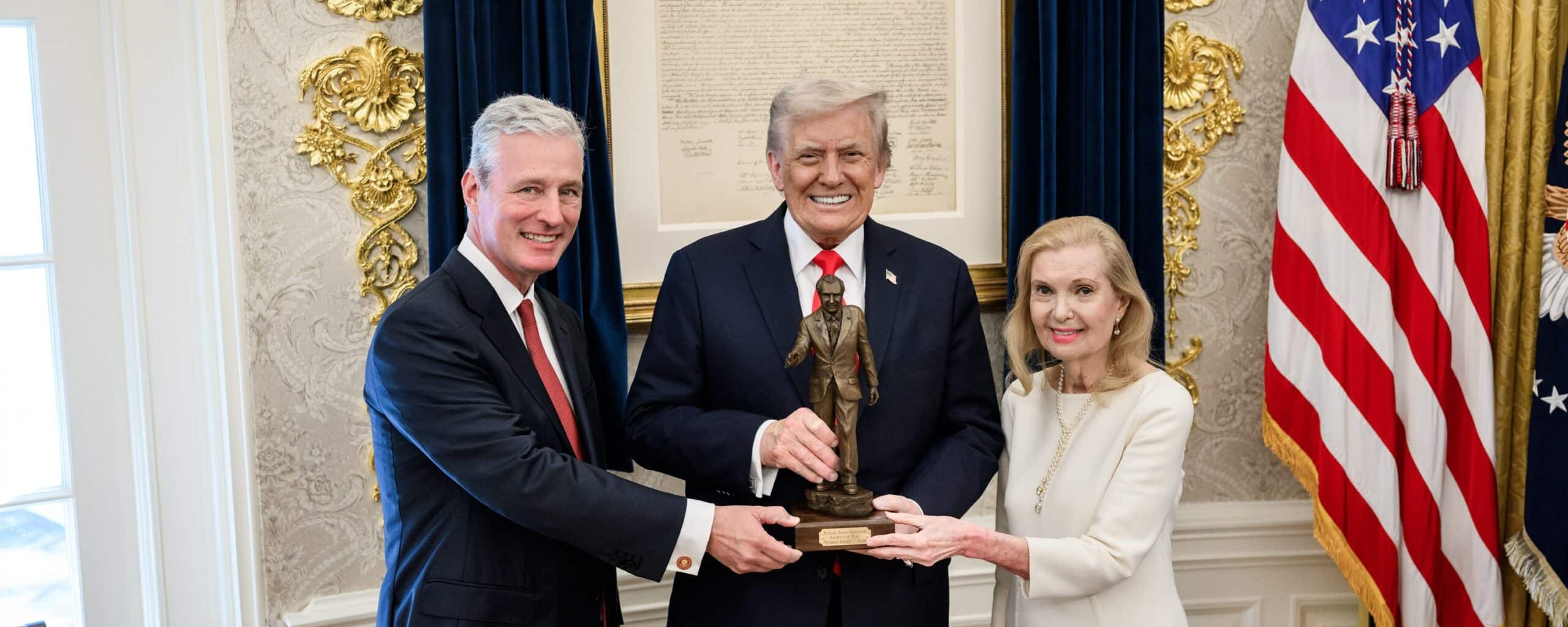President Trump Receives Richard Nixon Foundation’s Architect of Peace Award