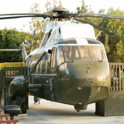 Nixon Library to Announce New Education Building, Bid Temporary Farewell to Presidential Helicopter for Restoration