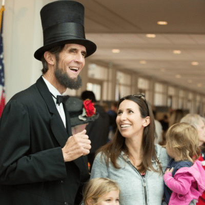 Living History with President Lincoln